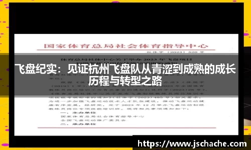 飞盘纪实：见证杭州飞盘队从青涩到成熟的成长历程与转型之路